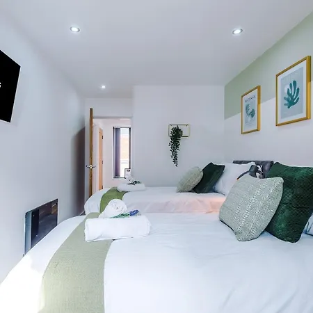 Appartement Stunning Centre By 53 Degrees In Birmingham, Ideal For Small Groups! *